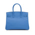 HERMES BIRKIN 30 BLEU PARADIS VEAU EPSOM HAND BAG 2014 SQUARE R PALLADIUM HARDWARE 90348526
