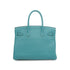 HERMES BIRKIN 30 BLEU SAINT CYR TAURILLON CLEMENCE HAND BAG 2015 T STAMP GOLD HARDWARE 90340907
