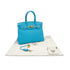 HERMES BIRKIN 30 BLUE DE NORD TOGO HAND BAG 2019 D STAMP GOLD HARDWARE 90322851