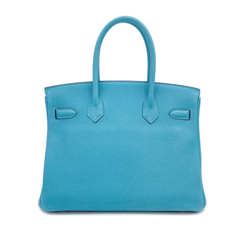 HERMES BIRKIN 30 BLUE DE NORD TOGO HAND BAG 2019 D STAMP GOLD HARDWARE 90322851