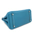 HERMES BIRKIN 30 BLUE JEAN TAURILLON CLEMENCE HAND BAG 2008 SQUARE L PALLADIUM HARDWARE 90314737