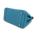 HERMES BIRKIN 30 BLUE JEAN TAURILLON CLEMENCE HAND BAG 2008 SQUARE L PALLADIUM HARDWARE 90314737
