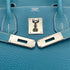 HERMES BIRKIN 30 BLUE JEAN TAURILLON CLEMENCE HAND BAG 2008 SQUARE L PALLADIUM HARDWARE 90314737