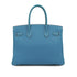 HERMES BIRKIN 30 BLUE JEAN TOGO HAND BAG 2003 SQUARE G PALLADIUM HARDWARE 90325636