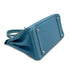 HERMES BIRKIN 30 BLUE JEAN TOGO HAND BAG 2003 SQUARE G PALLADIUM HARDWARE 90325636