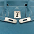 HERMES BIRKIN 30 BLUE JEAN TOGO HAND BAG 2011 SQUARE O PALLADIUM HARDWARE 90319917