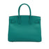 HERMES BIRKIN 30 BLUE PAON VEAU EPSOM HAND BAG 2016 X STAMP PALLADIUM HARDWARE 90343840