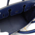 HERMES BIRKIN 30 BLUE SAPHIR BOX CALF HAND BAG 2022 U STAMP GOLD HARDWARE 90334262