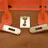 HERMES BIRKIN 30 CAPUCINE CHAMOIS SWIFT DOBLIS HAND BAG 2013 SQUARE Q GOLD HARDWARE 90331320