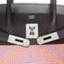 HERMES BIRKIN 30 ROUGE SELLE FRAMBOISE TOILE QUADRILLE VEAU SWIFT HAND BAG 2022 U STAMP SILVER HARDWARE 90348485