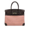 HERMES BIRKIN 30 ROUGE SELLE FRAMBOISE TOILE QUADRILLE VEAU SWIFT HAND BAG 2022 U STAMP SILVER HARDWARE 90348485