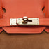 HERMES BIRKIN 30 CHAMOIS CAPUCINE GRIZZLY VEAU SWIFT HAND BAG 2014 SQUARE R GOLD HARDWARE 90340453