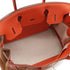 HERMES BIRKIN 30 CHAMOIS CAPUCINE GRIZZLY VEAU SWIFT HAND BAG 2014 SQUARE R GOLD HARDWARE 90340453