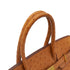 HERMES BIRKIN 30 CHESTNUT OSTRICH HAND BAG 2008 SQUARE L GOLD HARDWARE 90344566