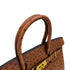 HERMES BIRKIN 30 CHESTNUT OSTRICH HAND BAG 2005 SQUARE I GOLD HARDWARE 90323975
