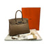 HERMES BIRKIN 30 ETOUPE SWIFT HAND BAG 2020 Y STAMP PALLADIUM HARDWARE 90325329