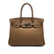 HERMES BIRKIN 30 ETOUPE SWIFT HAND BAG 2020 Y STAMP PALLADIUM HARDWARE 90325329