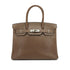 HERMES BIRKIN 30 ETOUPE TADELAKT HAND BAG 2018 C STAMP PALLADIUM HARDWARE 90330705