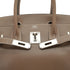HERMES BIRKIN 30 ETOUPE TADELAKT HAND BAG 2018 C STAMP PALLADIUM HARDWARE 90330705