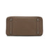 HERMES BIRKIN 30 ETOUPE TAURILLON CLEMENCE HAND BAG 2011 SQUARE O PALLADIUM HARDWARE 90340492