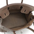 HERMES BIRKIN 30 ETOUPE TAURILLON CLEMENCE HAND BAG 2011 SQUARE O PALLADIUM HARDWARE 90340492