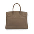 HERMES BIRKIN 30 ETOUPE TOGO HAND BAG 2008 SQUARE L PALLADIUM HARDWARE 90335786