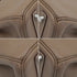 HERMES BIRKIN 30 ETOUPE TOGO HAND BAG 2008 SQUARE L PALLADIUM HARDWARE 90335786