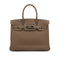 HERMES BIRKIN 30 ETOUPE TOGO HAND BAG 2009 SQUARE M PALLADIUM HARDWARE 90333709