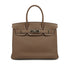 HERMES BIRKIN 30 ETOUPE TOGO HAND BAG 2009 SQUARE M PALLADIUM HARDWARE 90333709