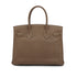 HERMES BIRKIN 30 ETOUPE TOGO HAND BAG 2009 SQUARE M PALLADIUM HARDWARE 90333709