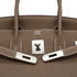 HERMES BIRKIN 30 ETOUPE TOGO HAND BAG 2009 SQUARE M PALLADIUM HARDWARE 90333709