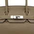 HERMES BIRKIN 30 ETOUPE TOGO HAND BAG 2009 SQUARE M PALLADIUM HARDWARE 90335147