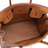 HERMES BIRKIN 30 GOLD TAURILLON CLEMENCE HAND BAG 2011 SQUARE O PALLADIUM HARDWARE 90341280