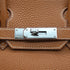 HERMES BIRKIN 30 GOLD TOGO HAND BAG 2006 SQUARE J PALLADIUM HARDWARE MARKED STAR 90343620
