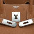 HERMES BIRKIN 30 GOLD TOGO HAND BAG 2006 SQUARE J PALLADIUM HARDWARE MARKED STAR 90343620