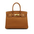 HERMES BIRKIN 30 GOLD TOGO HAND BAG 2015 T STAMP GOLD HARDWARE 90333180