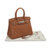 HERMES BIRKIN 30 GOLD TOGO HAND BAG 2018 C STAMP PALLADIUM HARDWARE 90338770