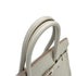 HERMES BIRKIN 30 GRIS PERLE VEAU TADELAKT HAND BAG 2014 SQUARE R GUILLOCHE HARDWARE 90322785