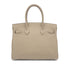 HERMES BIRKIN 30 GRIS TOURTERELLE TAURILLON CLEMENCE HAND BAG 2015 T STAMP PALLADIUM HARDWARE 90327059