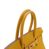 HERMES BIRKIN 30 JAUNE AMBRE TAURILLON CLEMENCE HAND BAG 2019 D STAMP GOLD HARDWARE 90341434