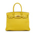 HERMES BIRKIN 30 JAUNE DE NAPLES TAURILLON NOVILLO HAND BAG 2019 D STAMP GOLD HARDWARE 90331366