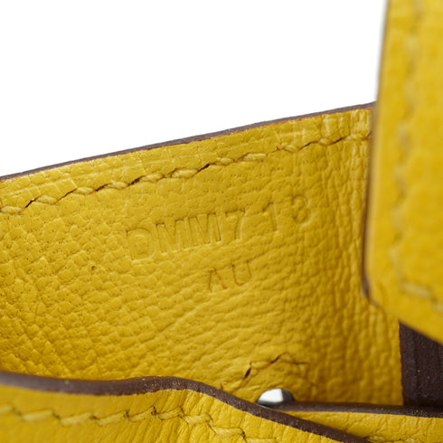 HERMES BIRKIN 30 JAUNE DE NAPLES TAURILLON NOVILLO HAND BAG 2019 D STAMP GOLD HARDWARE 90331366
