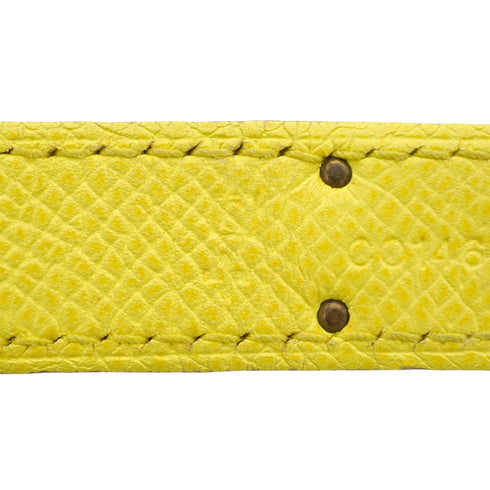 HERMES BIRKIN 30 LIME VEAU EPSOM HAND BAG 2011 SQUARE O GOLD HARDWARE 90339827