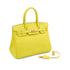 HERMES BIRKIN 30 LIME VEAU EPSOM HAND BAG 2011 SQUARE O GOLD HARDWARE 90339827