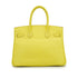 HERMES BIRKIN 30 LIME VEAU EPSOM HAND BAG 2011 SQUARE O GOLD HARDWARE 90339827