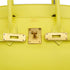 HERMES BIRKIN 30 LIME VEAU EPSOM HAND BAG 2011 SQUARE O GOLD HARDWARE 90339827