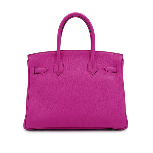 HERMES BIRKIN 30 MAGNOLIA TOGO HAND BAG 2017 A STAMP PALLADIUM HARDWARE 90333185