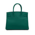 HERMES BIRKIN 30 MALACHITE VEAU EPSOM HAND BAG 2013 SQUARE Q PALLADIUM HARDWARE 90348541