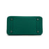 HERMES BIRKIN 30 MALACHITE VEAU EPSOM HAND BAG 2013 SQUARE Q PALLADIUM HARDWARE 90348541