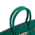 HERMES BIRKIN 30 MALACHITE VEAU EPSOM HAND BAG 2013 SQUARE Q PALLADIUM HARDWARE 90348541